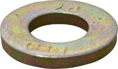 Value Collection - 1/2" Screw, Grade 8 Alloy Steel SAE Flat Washer - 17/32" ID x 1-1/16" OD, 3/32" Thick - Top Tool & Supply