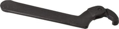 Martin Tools - 3/4" to 2" Capacity, Adjustable Hook Spanner Wrench - 6-3/8" OAL, 1/8" Hook Pin Height - Top Tool & Supply