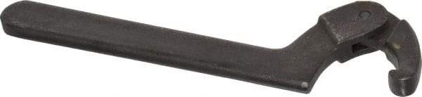 Martin Tools - 1-1/4" to 3" Capacity, Adjustable Hook Spanner Wrench - 8-1/8" OAL, 5/32" Hook Pin Height - Top Tool & Supply