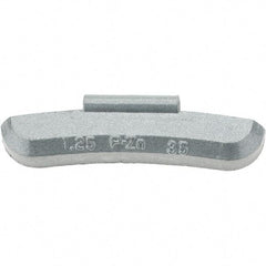 Perfect Equipment - 1.25 oz P Wheel Weight - Zinc, For Use with Automotive & Light Trucks - Top Tool & Supply