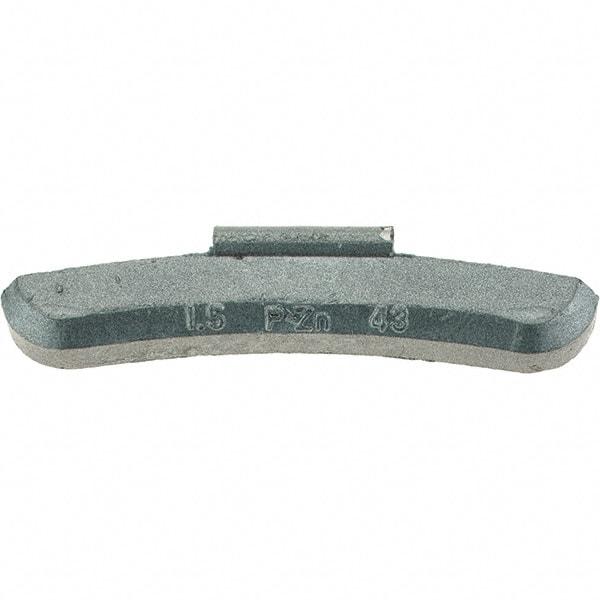 Perfect Equipment - 1.5 oz P Wheel Weight - Zinc, For Use with Automotive & Light Trucks - Top Tool & Supply