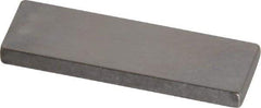 Mitutoyo - 0.105" Rectangular Steel Gage Block - Accuracy Grade AS-1, Includes Certificate of Inspection - Top Tool & Supply