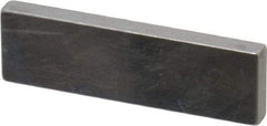 Mitutoyo - 0.112" Rectangular Steel Gage Block - Accuracy Grade AS-1, Includes Certificate of Inspection - Top Tool & Supply