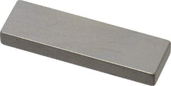 Mitutoyo - 0.136" Rectangular Steel Gage Block - Accuracy Grade AS-1, Includes Certificate of Inspection - Top Tool & Supply