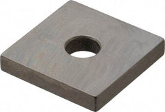 Mitutoyo - 0.16" Square Steel Gage Block - Accuracy Grade 0, Includes Certificate of Inspection - Top Tool & Supply