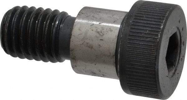 Made in USA - 5/8" Shoulder Diam x 1/2" Shoulder Length, 1/2-13 UNC, Hex Socket Shoulder Screw - 4037 Alloy Steel, Uncoated, 3/8" Head Height x 7/8" Head Diam - Top Tool & Supply