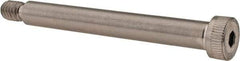 Made in USA - 3/8" Shoulder Diam x 3" Shoulder Length, 5/16-18 UNC, Hex Socket Shoulder Screw - 300, 18-8 Stainless Steel, Uncoated, 1/4" Head Height x 9/16" Head Diam - Top Tool & Supply