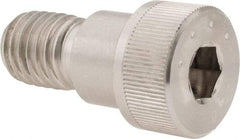 Made in USA - 3/4" Shoulder Diam x 1/2" Shoulder Length, 5/8-11 UNC, Hex Socket Shoulder Screw - 300, 18-8 Stainless Steel, Uncoated, 1/2" Head Height x 1" Head Diam - Top Tool & Supply