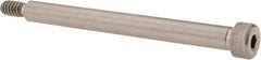 Value Collection - 1/4" Shoulder Diam x 2-1/2" Shoulder Length, #10-24 UNC, Hex Socket Shoulder Screw - 18-8 Stainless Steel, Uncoated, 3/16" Head Height x 3/8" Head Diam - Top Tool & Supply