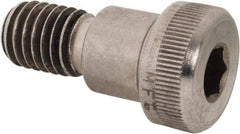 Value Collection - 5/8" Shoulder Diam x 1/2" Shoulder Length, 1/2-13 UNC, Hex Socket Shoulder Screw - 18-8 Stainless Steel, Uncoated, 3/8" Head Height x 7/8" Head Diam - Top Tool & Supply