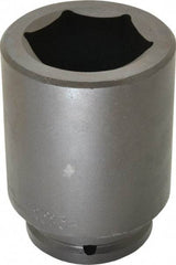 Proto - 1-1/2" Drive 3" Deep Impact Socket - 6 Points, 6-3/8" OAL - Top Tool & Supply