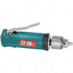 Dynabrade - 1/4" Keyed Chuck - Inline Handle, 20,000 RPM, 0.5 hp, 90 psi - Top Tool & Supply