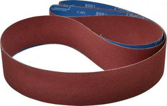 Norton - 3" Wide x 132" OAL, 80 Grit, Ceramic Abrasive Belt - Ceramic, Medium, Coated, Series R981 - Top Tool & Supply