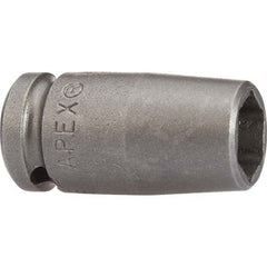 Apex - Impact Sockets Drive Size (Inch): 1/4 Size (Inch): 5/16 - Top Tool & Supply