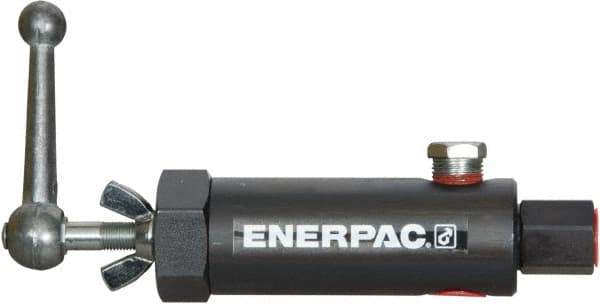 Enerpac - 1.94 GPM 3/8 Inlet Steel Hydraulic Control Valve - 10,000 psi, 3.12" Wide x 7.62" Long - Top Tool & Supply