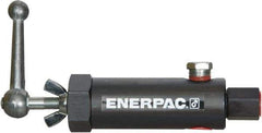 Enerpac - 1.94 GPM 3/8 Inlet Steel Hydraulic Control Valve - 10,000 psi, 3.12" Wide x 7.62" Long - Top Tool & Supply