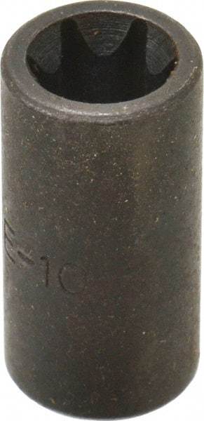 Proto - 1/4" Drive Impact Socket - 1" OAL - Top Tool & Supply