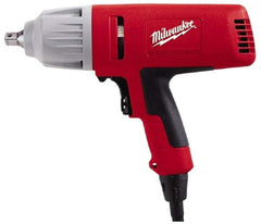 Milwaukee Tool - 1/2 Inch Drive, 300 Ft./Lbs. Torque, Pistol Grip Handle, 600 to 1,800 RPM, Impact Wrench - 7 Amps, 120 Volts - Top Tool & Supply