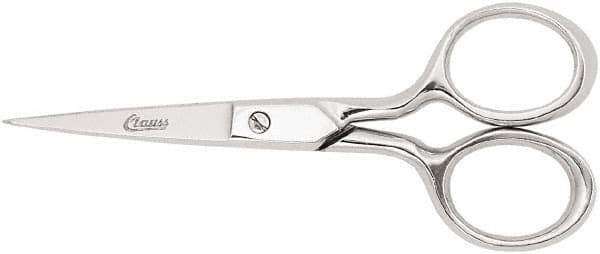 Clauss - 1" LOC, 6-3/4" OAL Scissors - Steel Handle, For Paper, Fabric - Top Tool & Supply