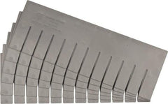 Quantum Storage - 16-1/2" Wide x 6" High, Gray Bin Divider - Use with DG92060 - Top Tool & Supply