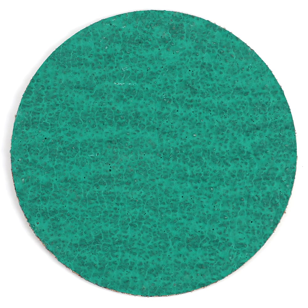 Superior Abrasives - Adhesive-Backed/PSA Discs; Disc Diameter (Inch): 10 ; Abrasive Material: Zirconium ; Grit: 80 ; Tooling Compatibility: Stationary Disc Sanders ; Backing Material: Cloth ; Disc Color: Green - Exact Industrial Supply