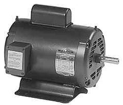 Baldor - 1-1/2 Max hp, 1,725 Max RPM, Electric AC DC Motor - 115, 208, 230 V Input, Single Phase, 145T Frame - Top Tool & Supply