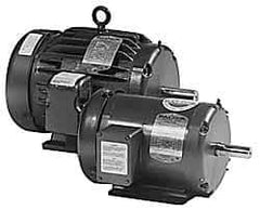 Baldor - 1/3 Max hp, 1,725 Max RPM, Electric AC DC Motor - 208, 230, 460 V Input, Three Phase, 56 Frame - Top Tool & Supply