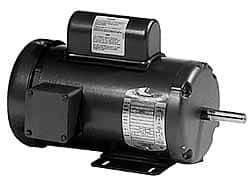 Baldor - 2 Max hp, 3,450 Max RPM, Electric AC DC Motor - 115, 208, 230 V Input, Single Phase, 56H Frame - Top Tool & Supply