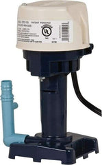 Little Giant Pumps - 1 Amp, 115 Volt, 1/50 hp, 1 Phase, Thermal Plastic Evaporative Cooler Pumps Machine Tool & Recirculating Pump - 8.3 GPM, 11 psi, 9" Overall Height, 4-1/2" Body Length, ABS Impeller, Open Fan Cooled Motor - Top Tool & Supply