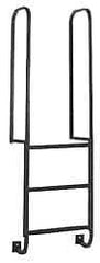 PW Platforms - 10 Step Ladder - Dock Ladder, 300 Lb Capacity - Top Tool & Supply