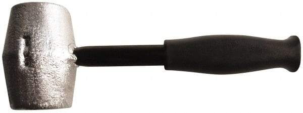 American Hammer - 5 Lb Head Mallet - 10" OAL, 9" Long Steel Handle with Grip - Top Tool & Supply