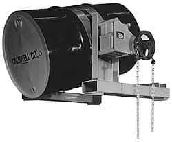 Caldwell - 2,000 Lb Load Capacity, Forklift Drum Rotator - Top Tool & Supply