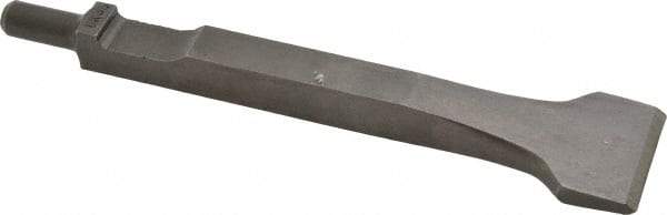 Made in USA - 1-3/8" Head Width, 7" OAL, 1/2" Shank Diam, Scaling Chisel - Square Drive, Square Shank, Alloy Steel - Top Tool & Supply