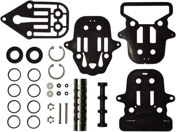 SandPIPER - 1/2" Pump, Air Section Repair Kit - For Use with Diaphragm Pumps - Top Tool & Supply