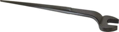 Proto - 1-5/8" Standard Spud Handle Open End Wrench - 23-1/4" OAL, Single End, Black Finish - Top Tool & Supply