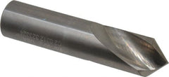 Accupro - 7/8" Body Diam, 90°, 4" OAL, Solid Carbide Spotting Drill - Top Tool & Supply