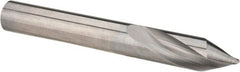 Accupro - 5/16" Body Diam, 60°, 2-1/2" OAL, Solid Carbide Spotting Drill - Top Tool & Supply