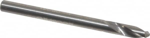 Accupro - 4mm Body Diam, 120°, 51mm OAL, Solid Carbide Spotting Drill - Top Tool & Supply