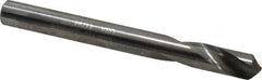 Accupro - 5mm Body Diam, 120°, 51mm OAL, Solid Carbide Spotting Drill - Top Tool & Supply