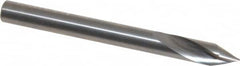 Accupro - 6mm Body Diam, 60°, 63mm OAL, Solid Carbide Spotting Drill - Top Tool & Supply