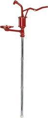 Wesco Industrial Products - Cast Iron Hand Operated Lever Pump - 16 oz per Stroke, For Fuel Oil Products - Top Tool & Supply