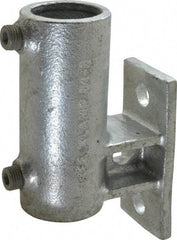 Kee - 1" Pipe, Malleable Iron Rail Base Pipe Rail Fitting - Galvanized Finish - Top Tool & Supply