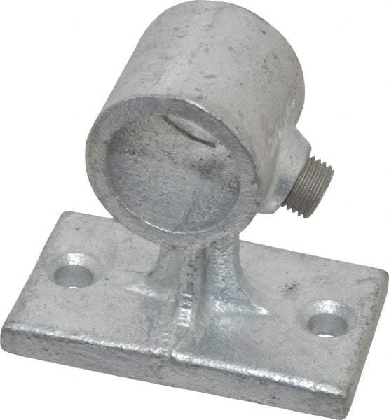 Kee - 3/4" Pipe, Malleable Iron Rail Support Pipe Rail Fitting - Galvanized Finish - Top Tool & Supply