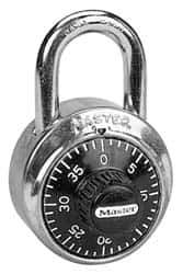 Master Lock - Locks Padlock - Steel, with Stainless Steel Finish - Top Tool & Supply