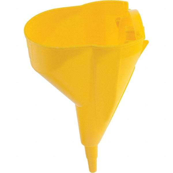 Justrite - 11-1/4 Inch Long, Safety Can Poly Funnel - 1/2 Inch Diameter, Compatible with Type I Safety Cans - Top Tool & Supply