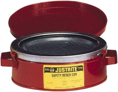 Justrite - Safety Bench Cans & Dip/Wash Tanks Type: Bench Can Capacity (Qt.): 1.00 - Top Tool & Supply