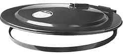 Justrite - 30 Gal, Steel Drum Cover - Hinged Self-Closing Drum Cover - Top Tool & Supply