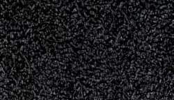 Wearwell - 60' Long x 4' Wide, Dry Environment, Anti-Fatigue Matting - Black, Vinyl with Vinyl Sponge Base, Rounded on 4 Sides - Top Tool & Supply