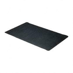 Wearwell - 5' Long x 3' Wide, Dry Environment, Anti-Fatigue Matting - Black, Natural Rubber with Nitrile Blend Base, Beveled on 4 Sides - Top Tool & Supply