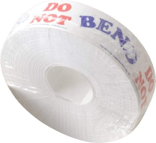 Made in USA - Do Not Bend Shipping Label - 3" High x 1" Wide - Top Tool & Supply